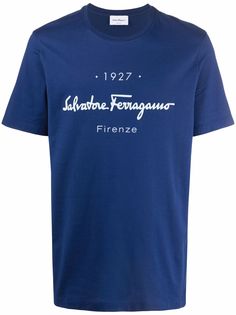 Salvatore Ferragamo футболка с логотипом