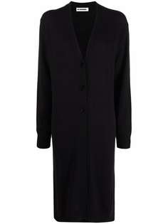 Jil Sander удлиненный кардиган