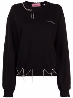 Chiara Ferragni logo-embellished sweatshirt