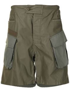 Facetasm knee-length cargo shorts