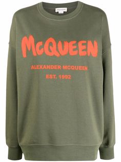 Alexander McQueen толстовка с логотипом