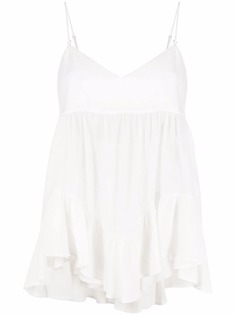 Alexander McQueen топ с оборками