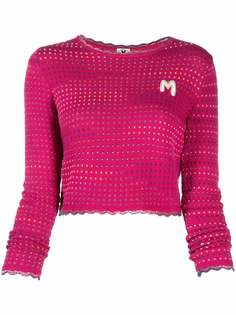 M Missoni джемпер с вышивкой