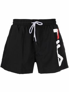 Fila плавки-шорты с кулиской и логотипом