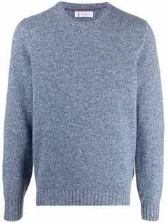 Brunello Cucinelli кашемировый джемпер с круглым вырезом