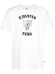 PUMA футболка с логотипом из коллаборации с Kidsuper