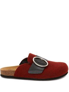 JW Anderson MENS FELT BUCKLE LOAFER