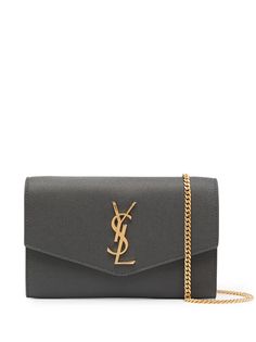Saint Laurent сумка через плечо Uptown с логотипом