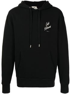 Maison Kitsuné худи Café Kitsuné с кулиской и принтом