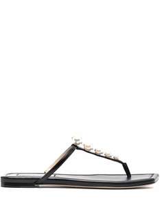 Jimmy Choo декорированные сандалии