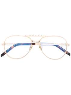 Hublot Eyewear очки в оправе авиатор