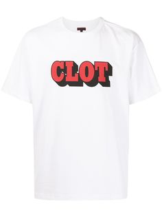 CLOT футболка с логотипом