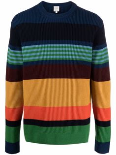 PAUL SMITH джемпер в полоску Artist Stripe