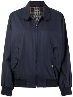Burberry Pre-Owned бомбер на молнии