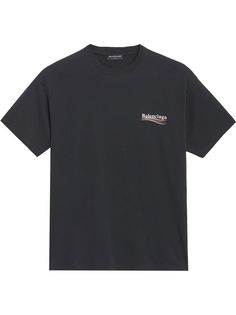 Balenciaga футболка с принтом логотипа