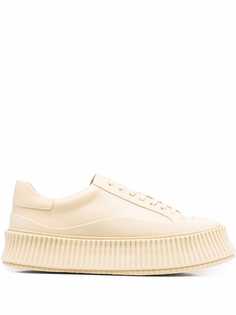 Jil Sander кроссовки на массивной подошве