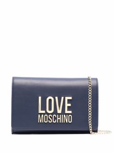 Love Moschino клатч с логотипом