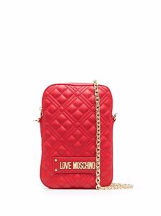 Love Moschino стеганая сумка на плечо