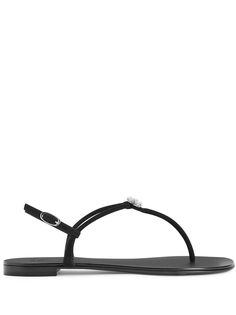 Giuseppe Zanotti сандалии Hollie с кристаллами