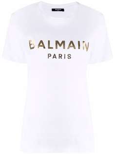 Balmain футболка с логотипом