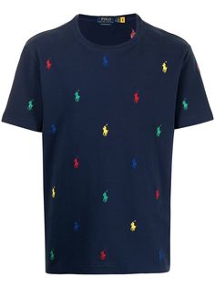 Polo Ralph Lauren футболка с вышитым логотипом