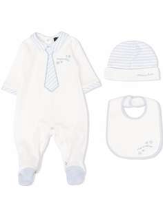 Monnalisa "комплект из комбинезона, шапки и нагрудника"