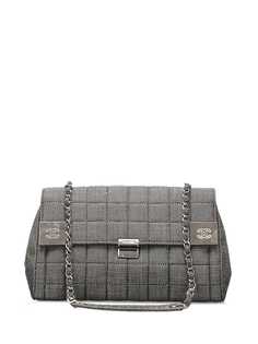 Chanel Pre-Owned джинсовая сумка на плечо Choco Bar