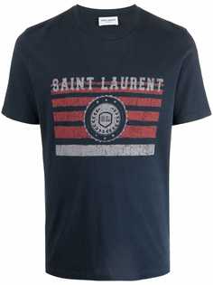 Saint Laurent футболка с логотипом