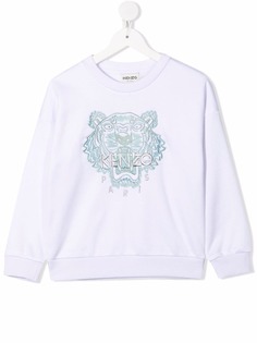 Kenzo Kids толстовка с вышивкой