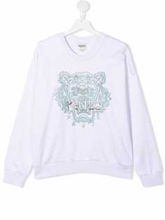 Kenzo Kids толстовка с вышивкой