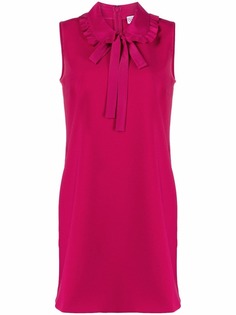RED Valentino платье-трапеция с воротником
