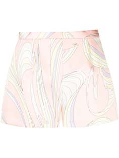 Emilio Pucci шорты с принтом Vortici