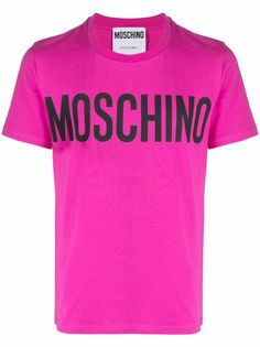 Moschino футболка с логотипом
