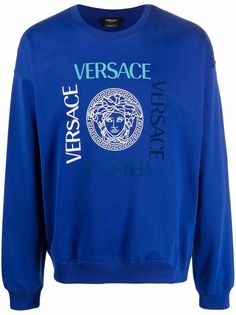 Versace толстовка с принтом Medusa