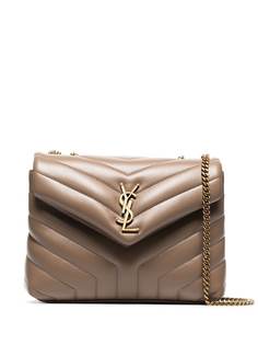 Saint Laurent стеганая сумка на плечо Loulou