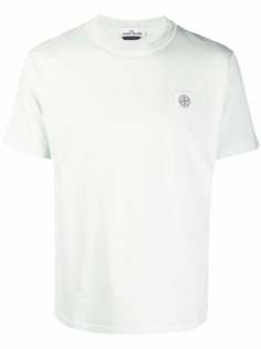 Stone Island футболка с нашивкой-логотипом