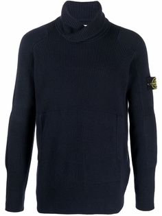 Stone Island джемпер с воротником-шалькой