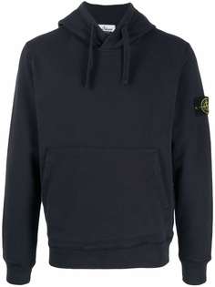 Stone Island худи с нашивкой-логотипом