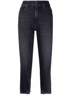 7 For All Mankind укороченные джинсы прямого кроя