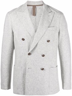 Eleventy двубортный пиджак строгого кроя