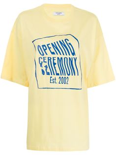 Opening Ceremony футболка с короткими рукавами и логотипом