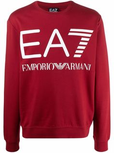 Ea7 Emporio Armani толстовка с логотипом