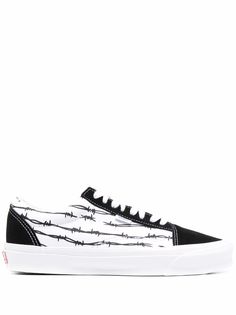 Vans кеды с принтом