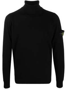 Stone Island джемпер с воротником-воронкой