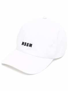 MSGM кепка с вышитым логотипом