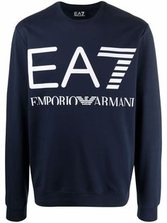 Ea7 Emporio Armani толстовка с логотипом