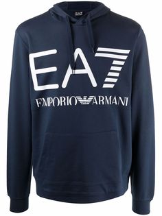 Ea7 Emporio Armani худи с логотипом