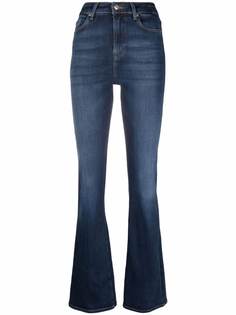 7 For All Mankind джинсы bootcut с завышенной талией