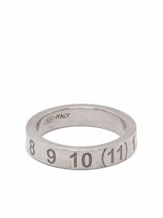 Maison Margiela кольцо с гравировкой