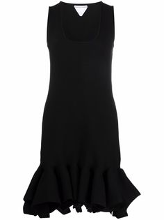 Bottega Veneta платье с баской